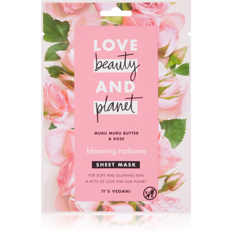 Love Beauty > Planet Blooming Radiance Muru Muru Butter > Rose φύλλο μάσκας για λαμπρή επιδερμίδα 21 ml