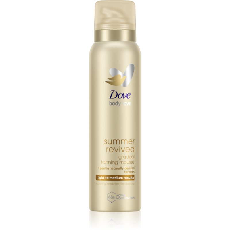 Dove Summer Revived αφρός αυτομαυρίσματος απόχρωση Light to Medium 150 ml