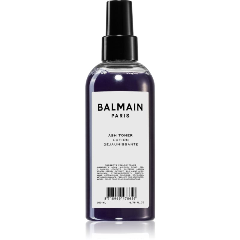 Balmain Hair Couture Ash Toner ξανοιχτική βάση για ξανθά μαλλιά 200 μλ