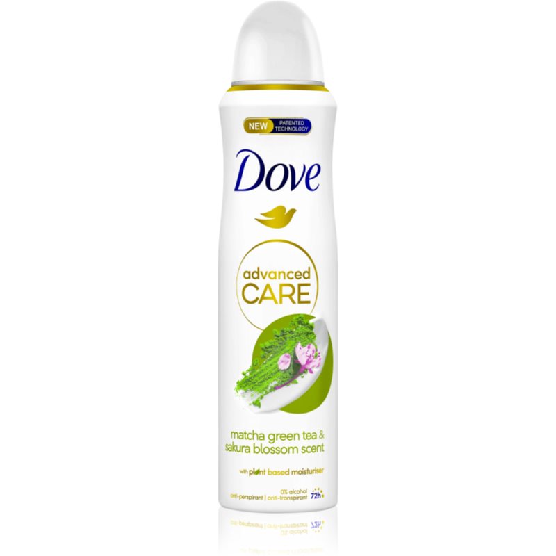 Dove Advanced Care Antiperspirant αντιιδρωτικό 72 ώρες Matcha Green Tea > Sakura Blossom 150 μλ