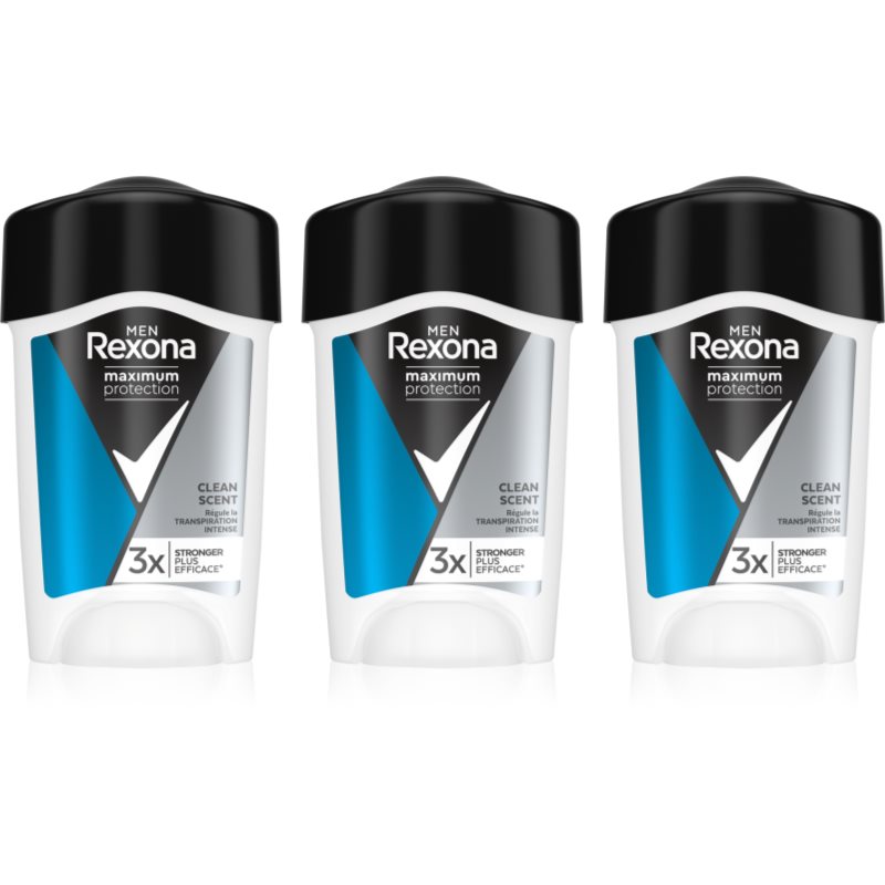 Rexona Maximum Protection Antiperspirant στερεό αντιιδρωτικό επωφελής συσκευασία για άντρες