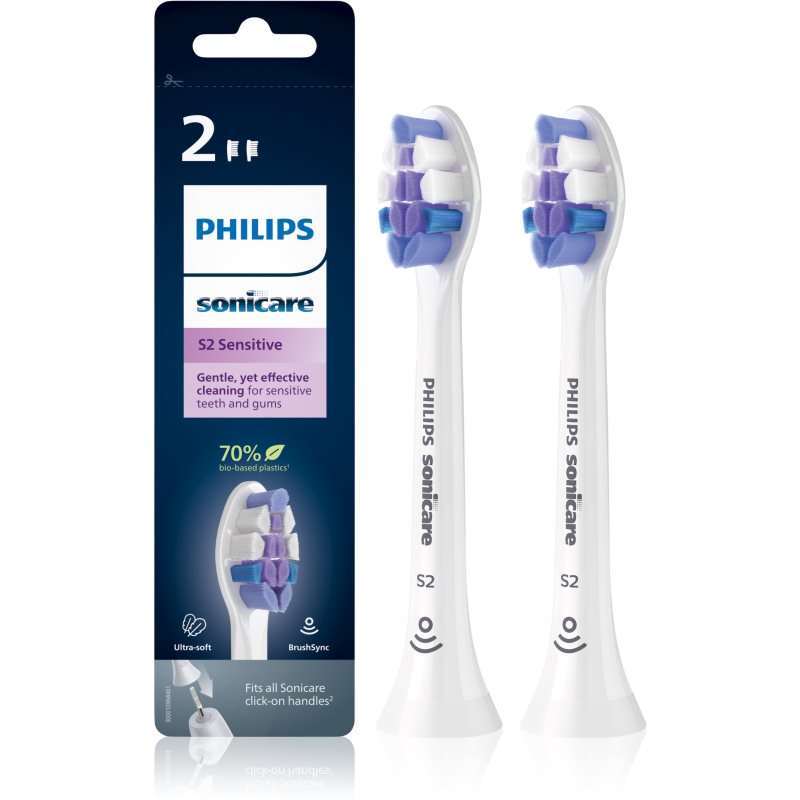 Philips Sonicare Sensitive Standard HX6052/10 ανταλλακτική κεφαλή για οδοντόβουρτσα 2 τμχ