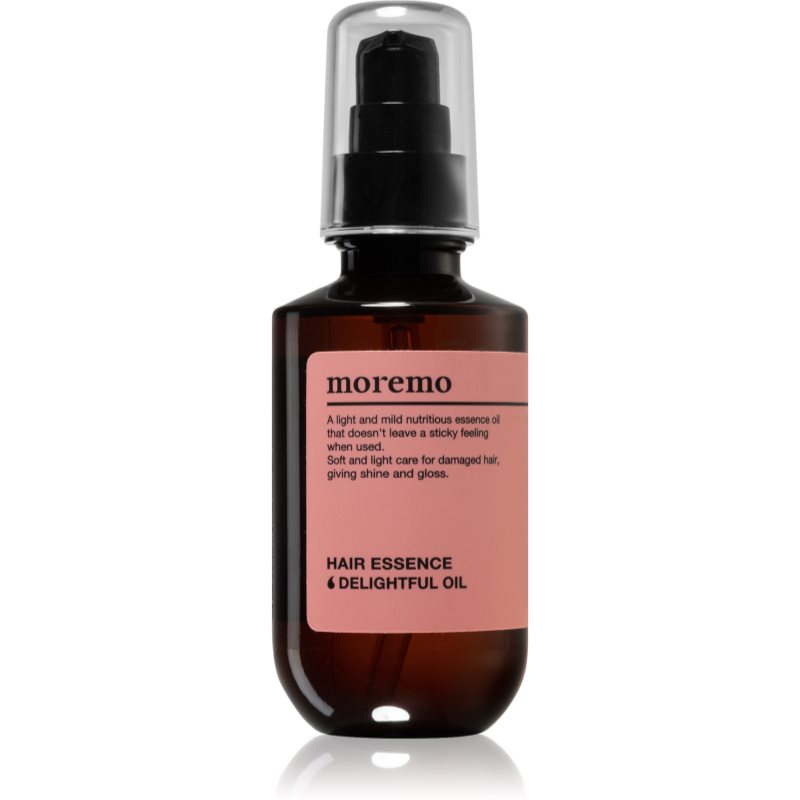 moremo Hair Essence Delightful Oil ελαφρύ λάδι για ξηρά άκρα μαλλιών 150 μλ