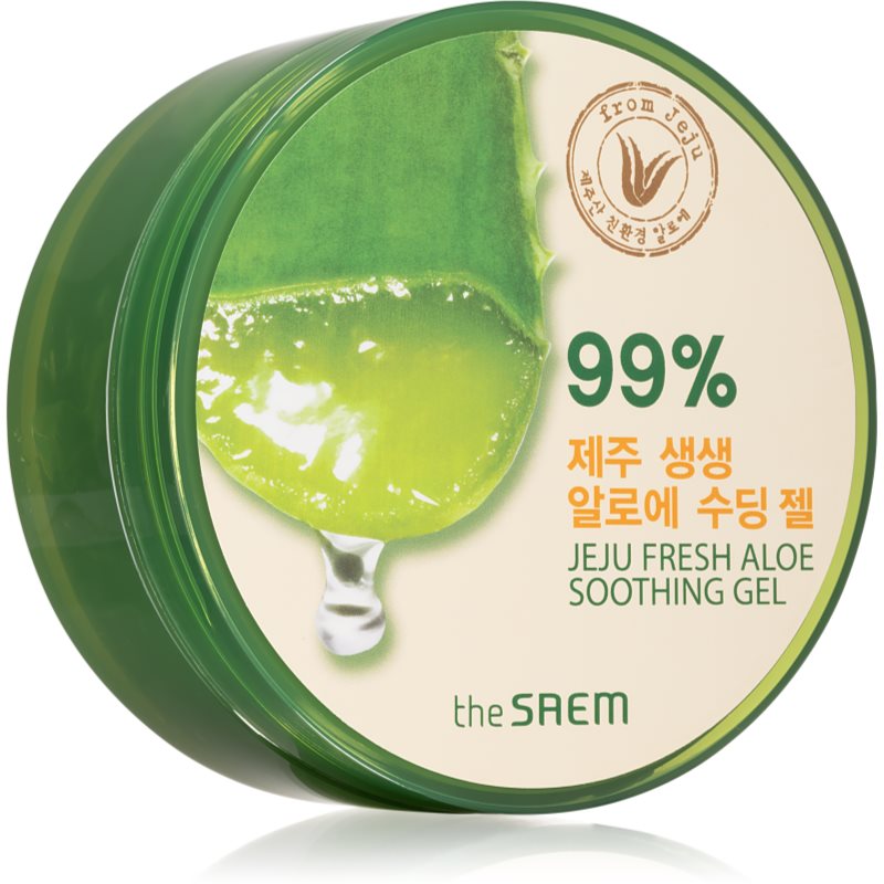 The Saem Jeju Fresh Aloe 99% ενυδατικό και καταπραϋντικό τζελ 300 ml