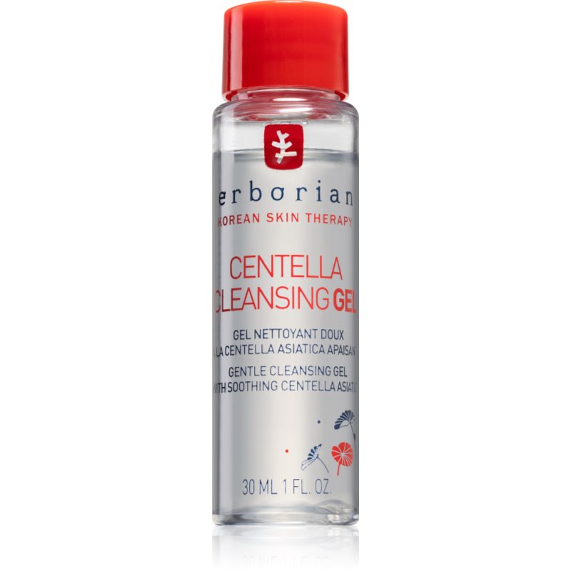 Erborian Centella απαλό καθαριστικό τζελ για να καταπραύνει την επιδερμίδα πρόσωπου 30 μλ