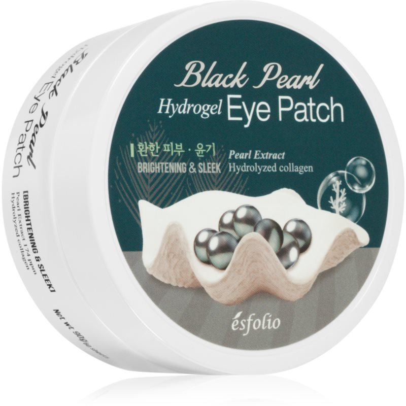 esfolio Black Pearl επιθέματα υδρογέλης Γύρω από τα μάτια 60 τμχ