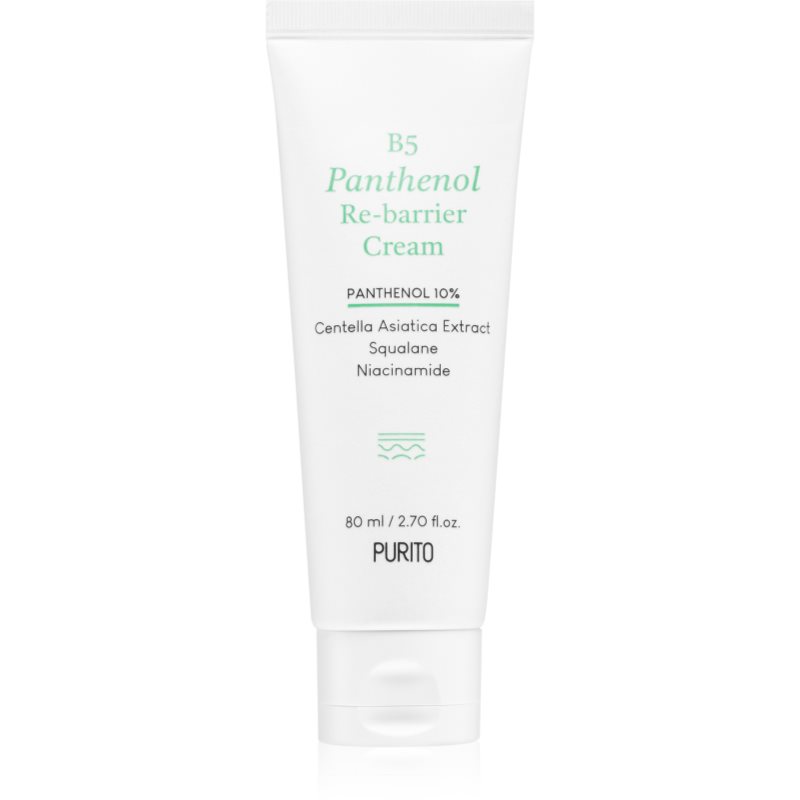 Purito B5 Panthenol Re-barrier Cream βαθιά ενυδατική κρέμα με καταπραϋντική δράση 80 ml