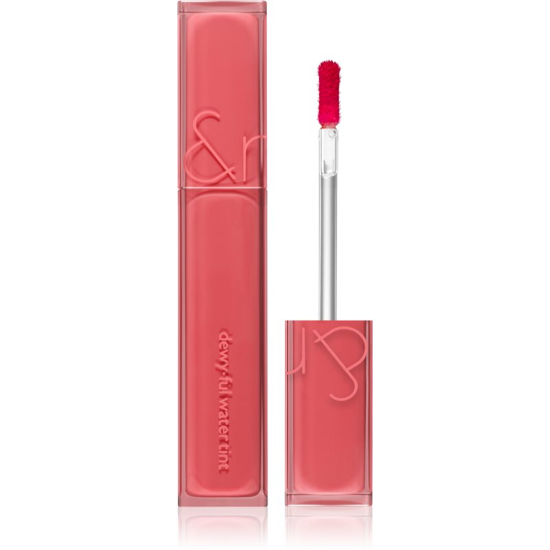 rom>nd Dewy Ful Water Tint λιπ γκλος μακράς διαρκείας απόχρωση #01 In Coral 5 γρ