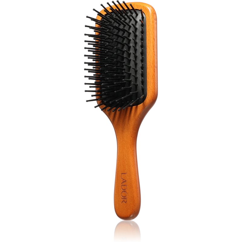 La'dor Middle Wooden Paddle Brush ξύλινη βούρτσα για τα μαλλιά 1 τμχ