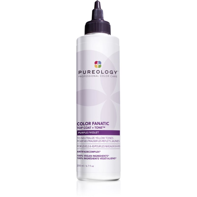 Pureology Color Fanatic τονωτικό χρώματος μαλλιών για την εξουδετέρωση κίτρινων τόνων για γυναίκες 200 ml