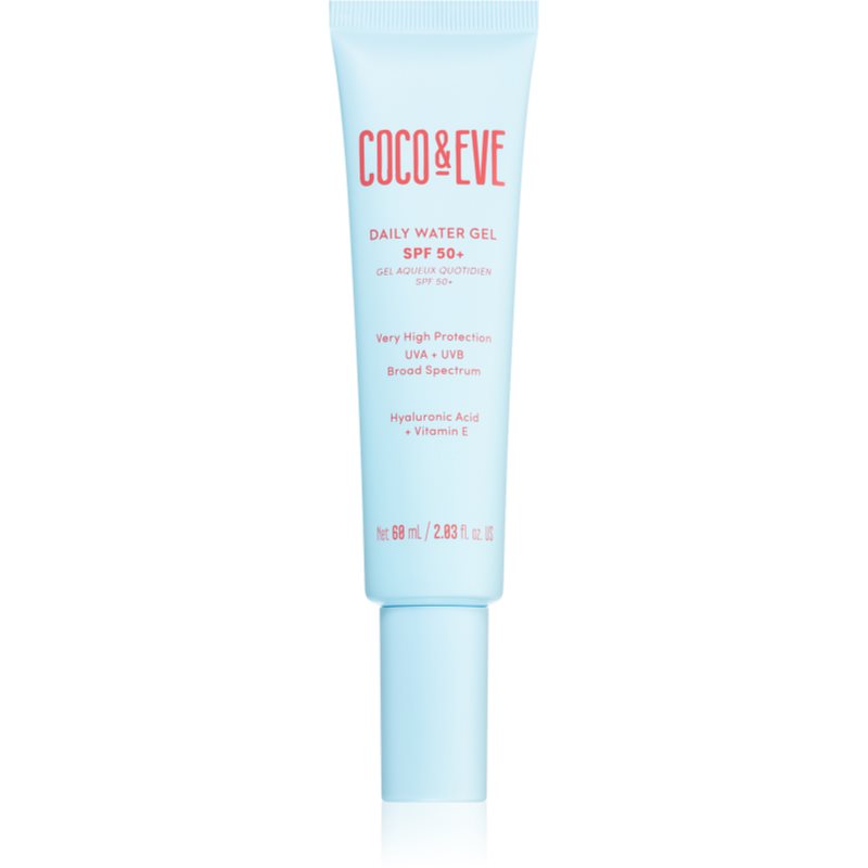 Coco > Eve SPF 50+ Daily Water Gel ελαφρύ προστατευτικό υγρό Για το πρόσωπο SPF 50+ 60 ml