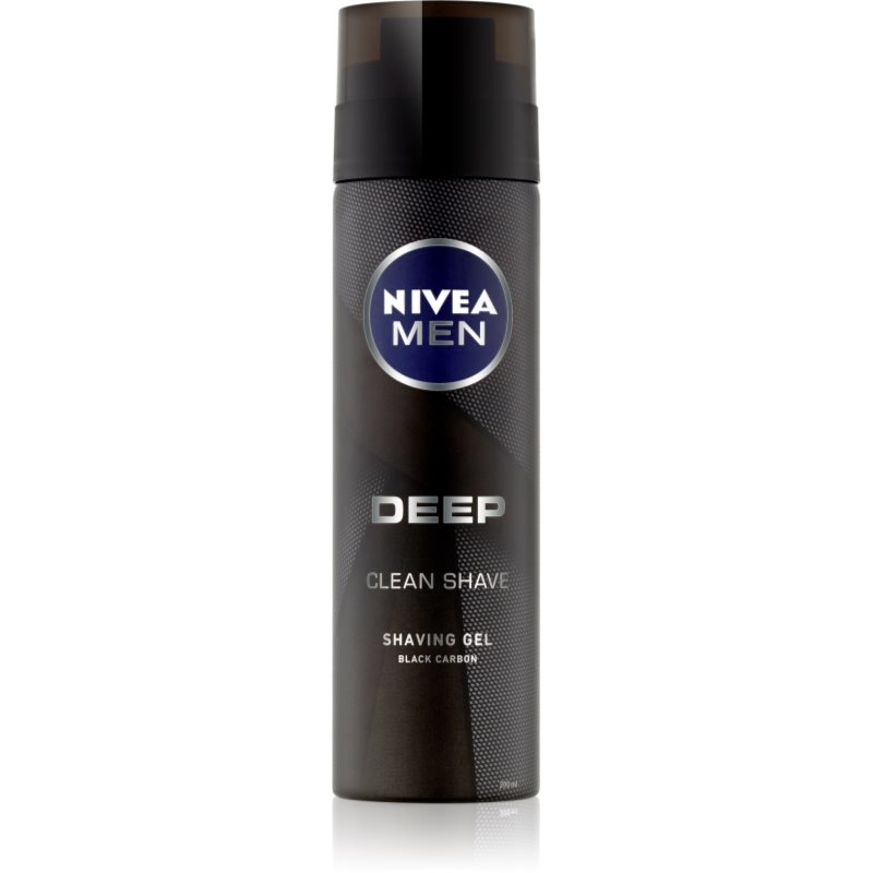 Nivea Men Deep τζελ ξυρίσματος για άντρες 200 ml