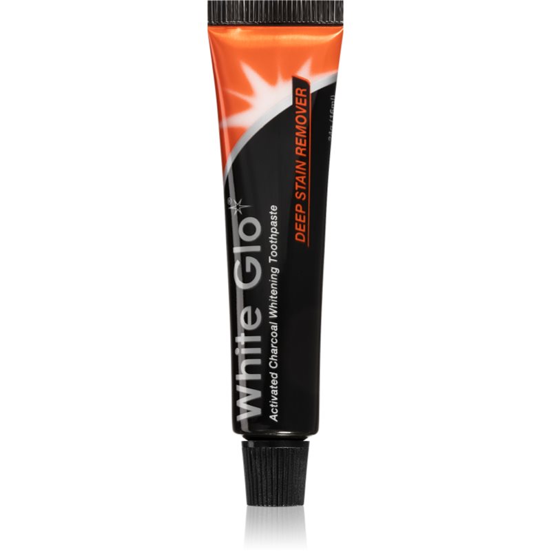 White Glo Charcoal λευκαντική οδοντόκρεμα με ενεργό άνθρακα για ταξίδια 24 γρ