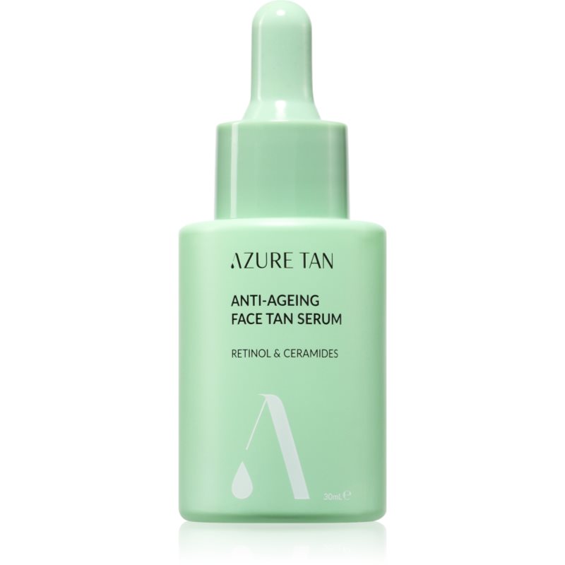 Azure Tan Anti-Ageing ορός αυτομαυρίσματος για πρόσωπο ενάντια στη γήρανση 30 ml