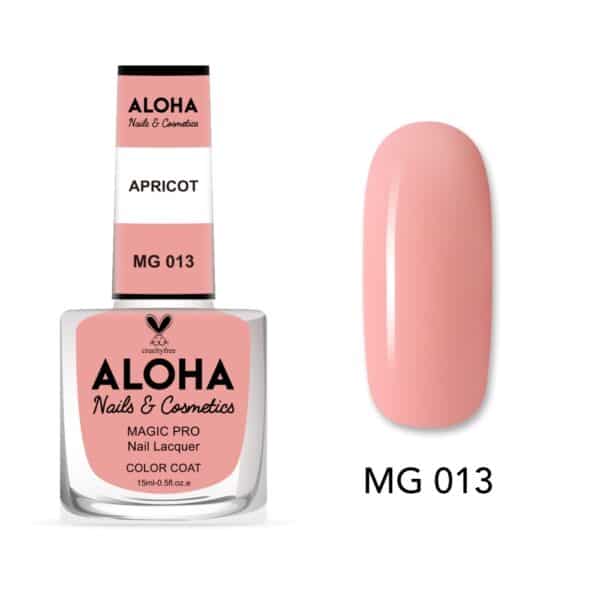 ALOHA Βερνίκι Νυχιών 10 ημερών με Gel Effect Χωρίς Λάμπα Magic Pro Nail Lacquer 15ml – MG 013