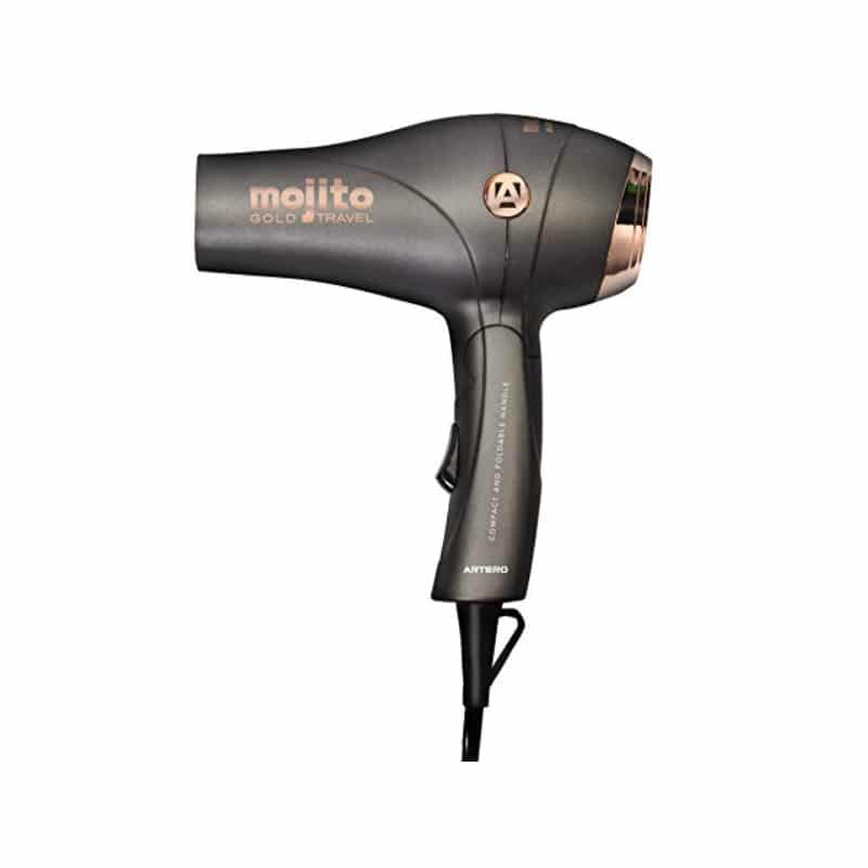 Artero Mojito Gold Travel Mini Hairdryer