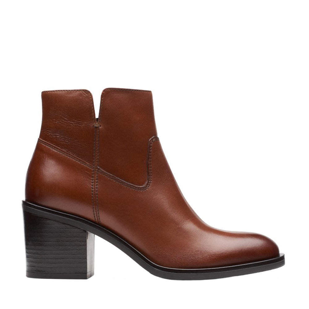 CLARKS Velvestino Lo Μποτάκι 37,5-41 - ΤΑΜΠΑ