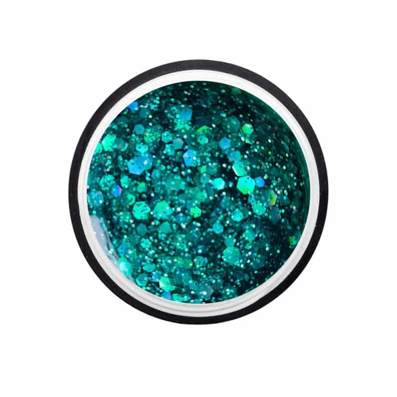 Mecosmeo Color Gel Hologlitter Green 5ml