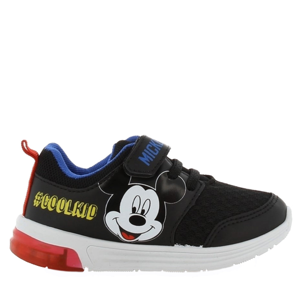 MICKEY MOUSE Αθλητικό με Φωτάκι 24-30 - ΜΑΥΡΟ