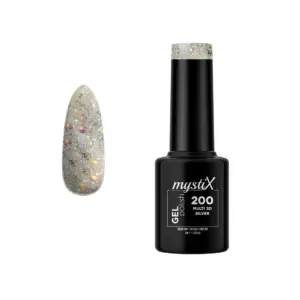 MystiX Gel Polish 200 (Multi 3d Silver) 5ml