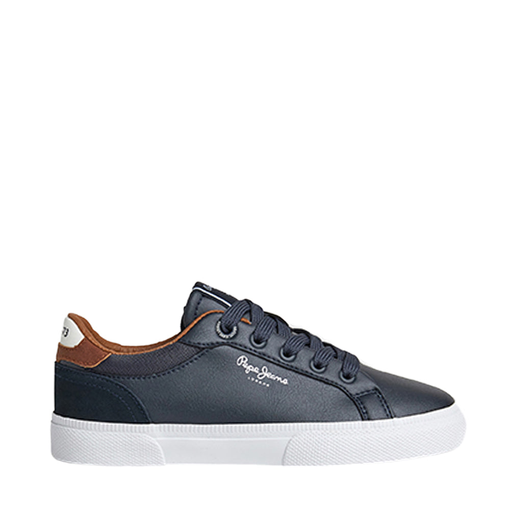 PEPE JEANS Kenton Court B Sneaker 32-39 - Μπλε