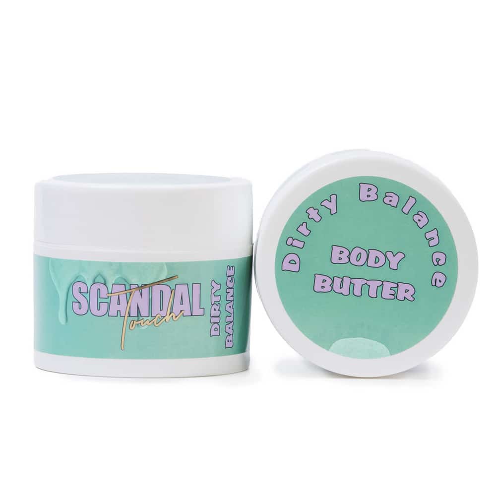 Scandal beauty ενυδατικό βούτυρο σώματος DIRTY BALANCE με άρωμα μπανάνα και καρύδα 200ml
