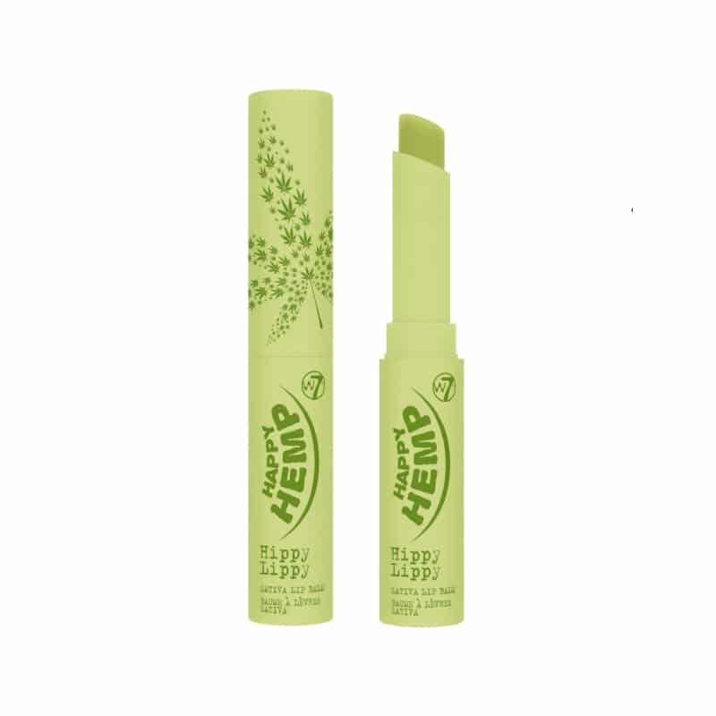 W7 Happy Hemp Hippy Lippy Sativa Lip Balm