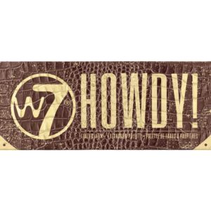 W7 howdy! eyeshadow palette 14.4g