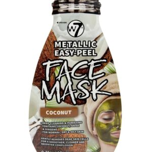 W7 metallic easy-peel coconut face mask 10g