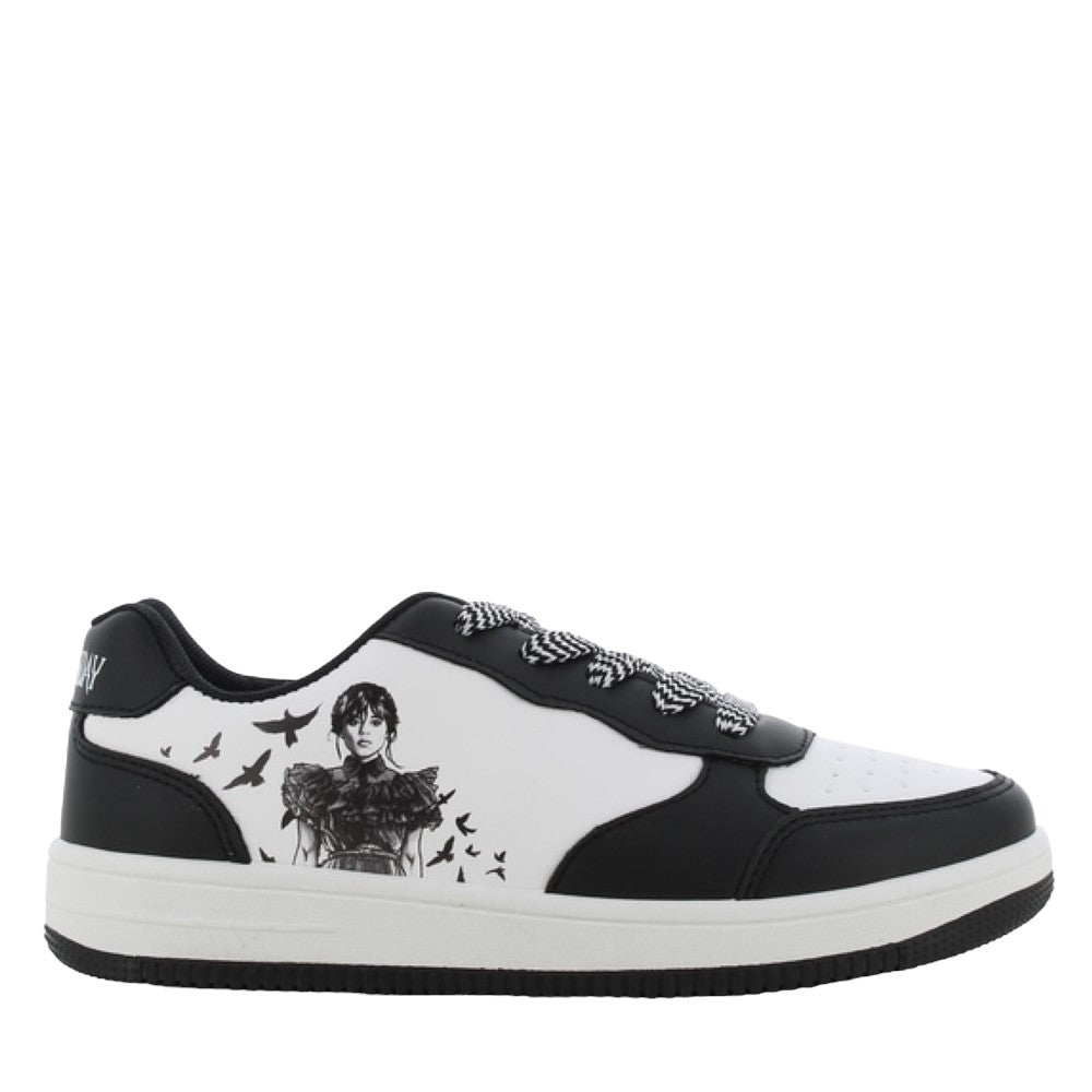 WEDNESDAY Sneaker 30-39 - ΛΕΥΚΟ/ΜΑΥΡΟ