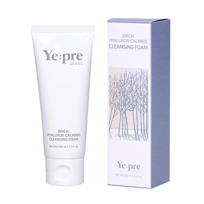 Ye:pre Birch Hyaluron Calming Cleansing Foam Καθαριστικό προσώπου Με Υαλουρονικό Οξύ- 100ml