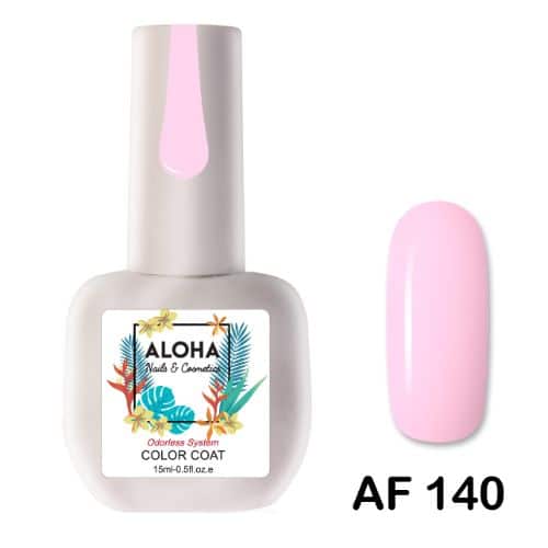 ALOHA Ημιμόνιμο βερνίκι 15ml – Color Coat AF 140