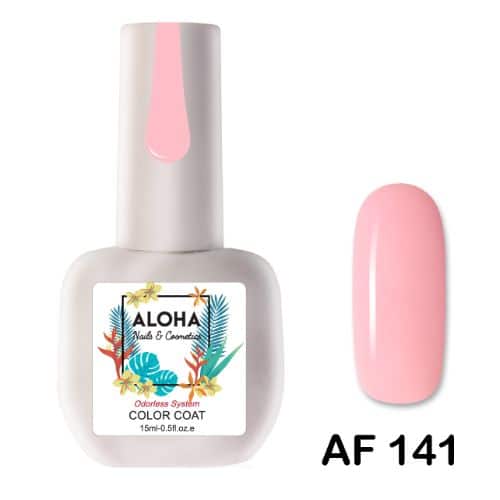 ALOHA Ημιμόνιμο βερνίκι 15ml – Color Coat AF 141