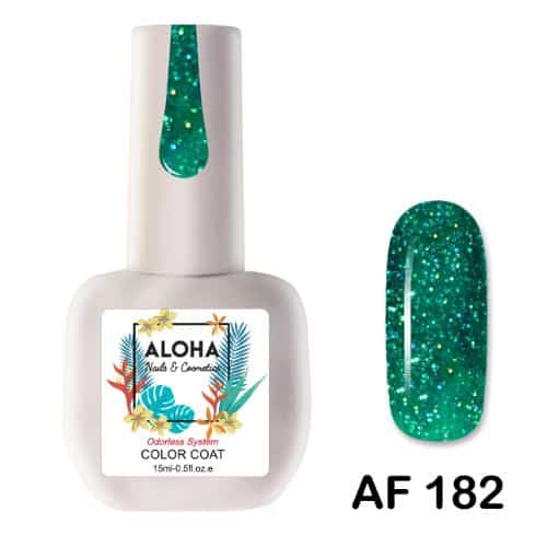 ALOHA Ημιμόνιμο βερνίκι 15ml – Color Coat AF 182