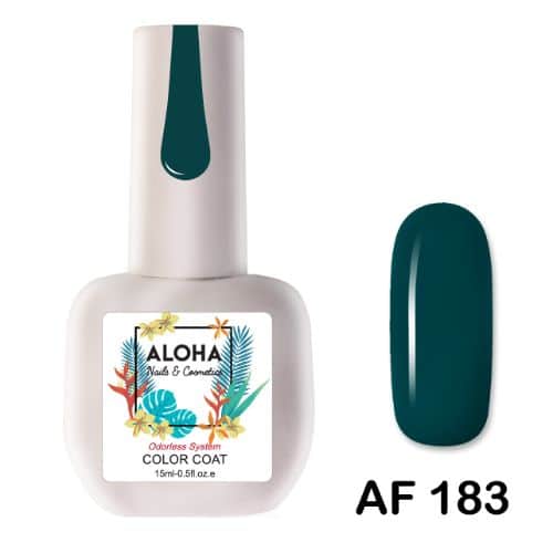 ALOHA Ημιμόνιμο βερνίκι 15ml – Color Coat AF 183
