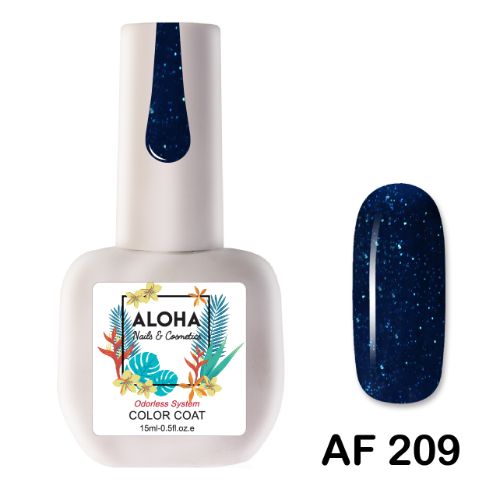 ALOHA Ημιμόνιμο βερνίκι 15ml – Color Coat AF 209