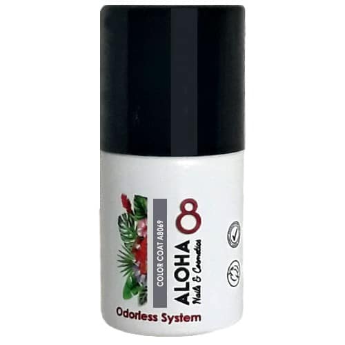 ALOHA Ημιμόνιμο βερνίκι 8ml – Color Coat A8069 / Χρώμα: Γκρι ποντικί (Gris Souris)