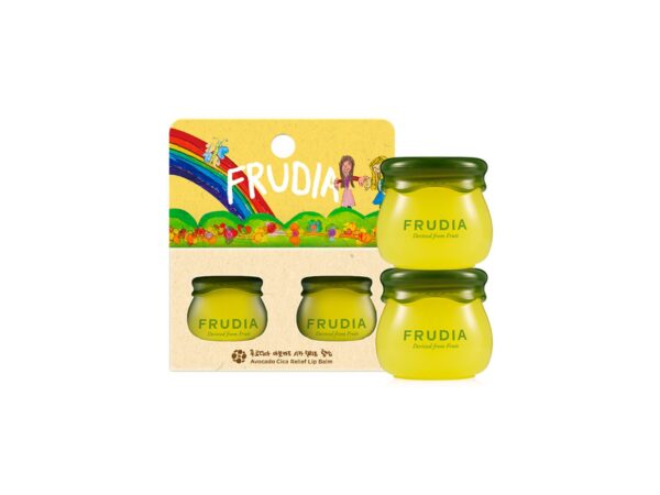 Frudia Derived From Fruit Avocado Cica Relief Lip Balm Duo (2x10ml)
