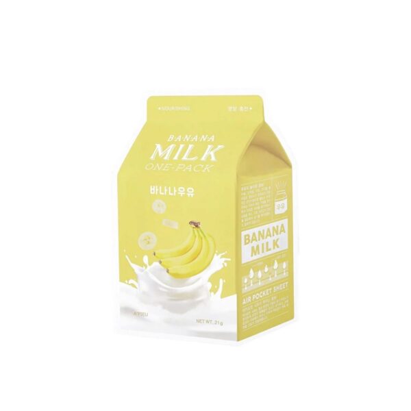 A'Pieu Banana Milk One-Pack Face Sheet Mask (21g)