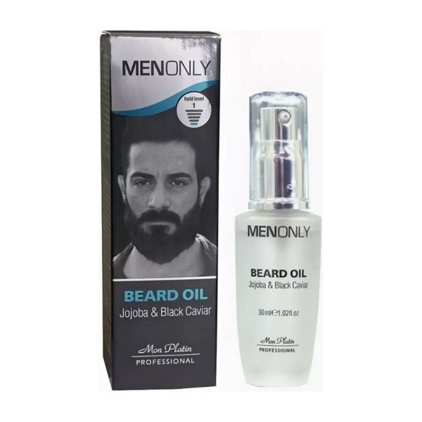 Mon Platin Professional - Men Only Beard Oil Jojoba & Black Caviar (30ml)
