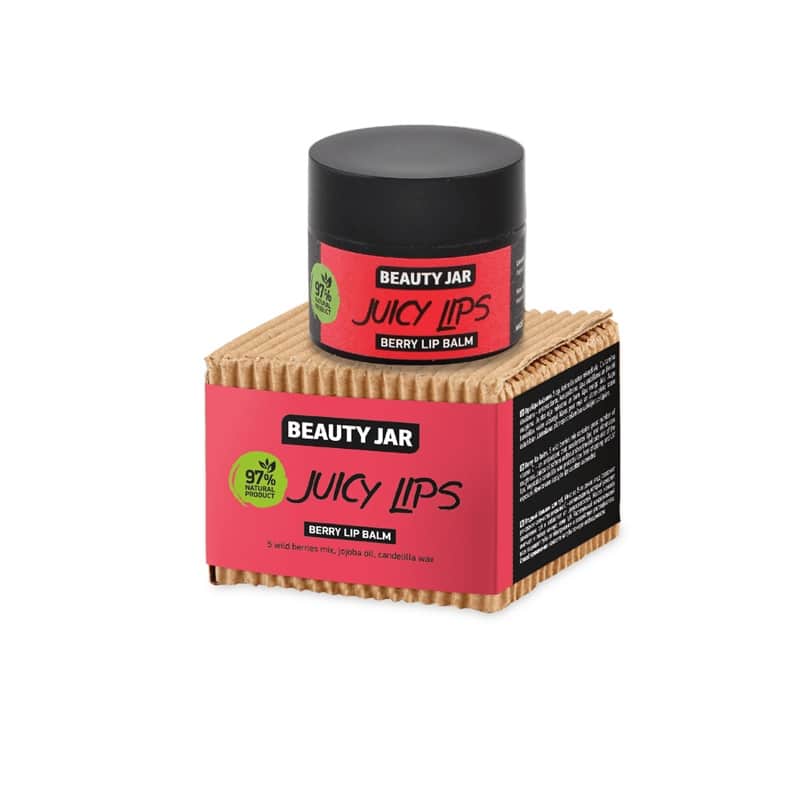 Beauty jar “JUICY LIPS” berry lip balm 15ml