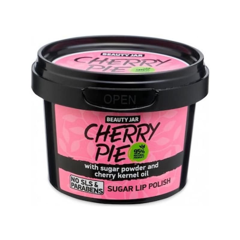 Beauty Jar Cherry Pie Απαλό Peeling Χειλιών 120gr