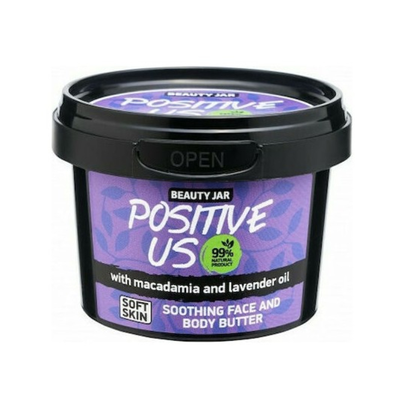 Beauty Jar Positive Us Καταπραϋντικό Βούτυρο Σώματος 90gr
