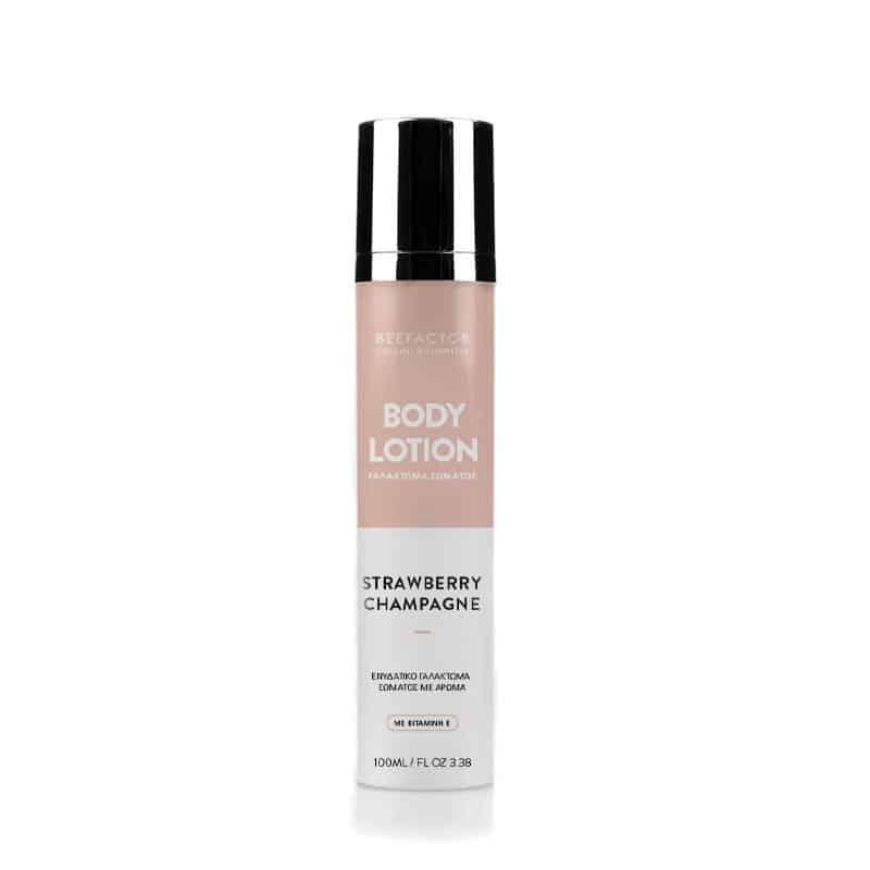Bee Factor body lotion φράουλα και σαμπάνια 100ml
