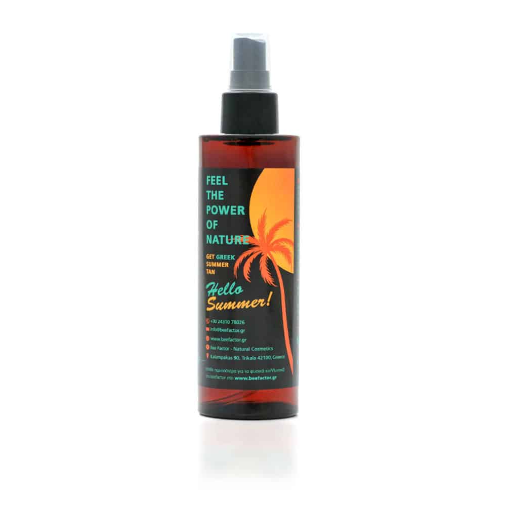 Bee Factor exotic coconut λάδι για γρήγορο και βαθύ μαύρισμα SPF 15 200ml