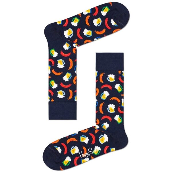 Happy Socks Beer & Sausage Sock (Size: 41-46)