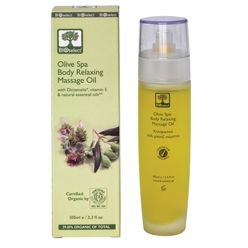 Bioselect organic χαλαρωτικό λάδι μασάζ σώματος 100ml