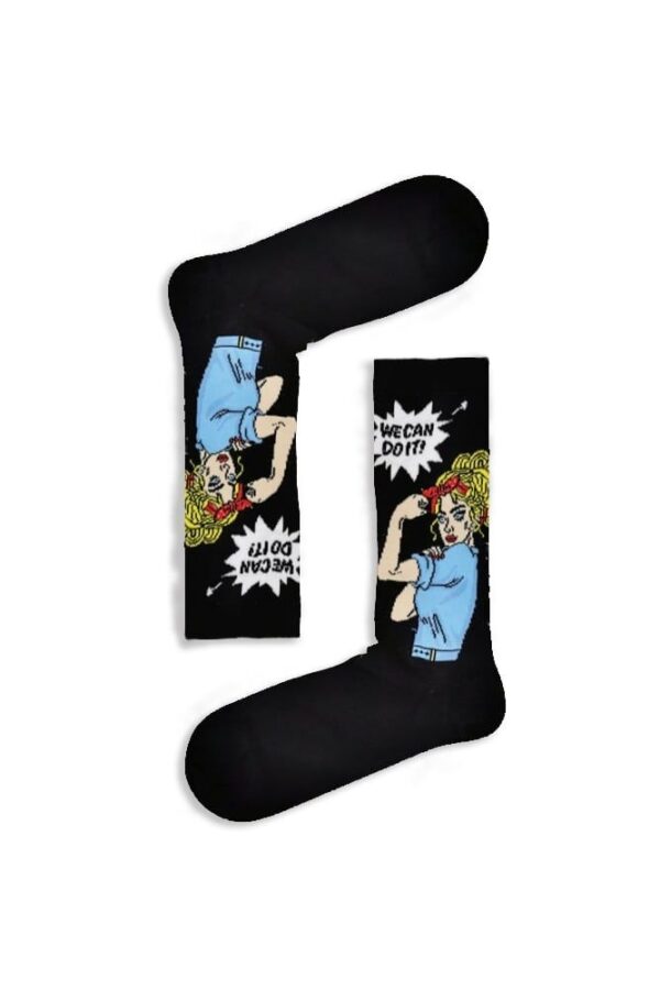 Ekmen - Black We Can Do It Unisex Sock