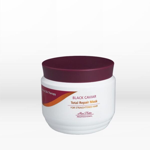 Mon Platin Professional - Natural Silk Therapy Black Caviar Total Repair Mask For Straightened Hair (250ml)
