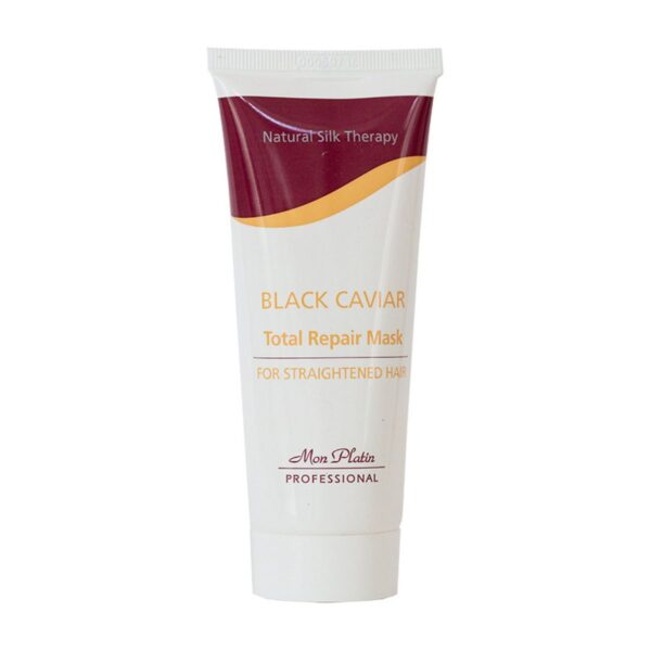 Mon Platin Professional - Natural Silk Therapy Black Caviar Total Repair Mask For Straightened Hair (100ml)